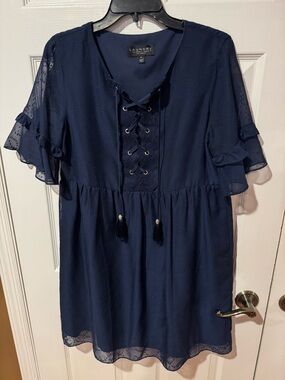 Laundry By Shelli Segal Navy Dress